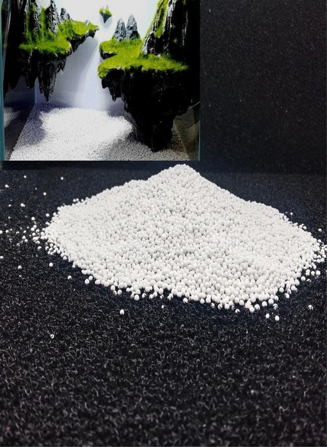 SANSEFERO Premier Plants Aquarium Nano Silvron White Soil For Marine Aquarium Salt Water Tank Granules(2.5 Kg) - Image 1